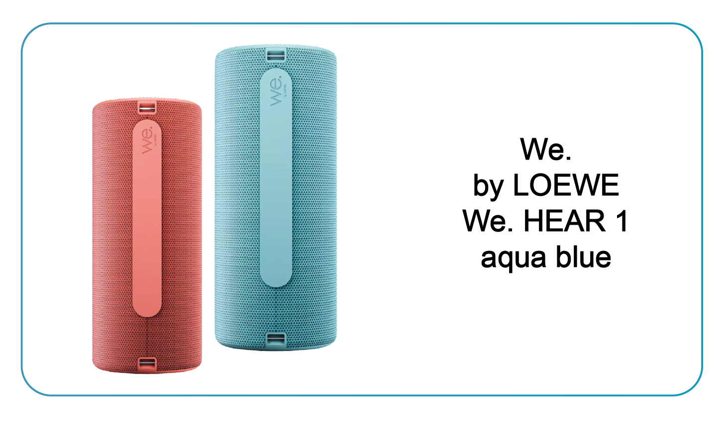 Loewe Portable Speaker HEAR 1 Aqua Blue | Lautsprecher