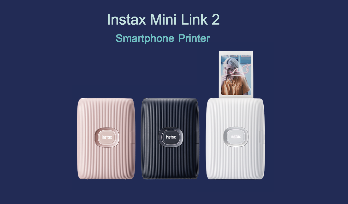 Smartphone Printer Instax Mini Link 2 Soft Pink