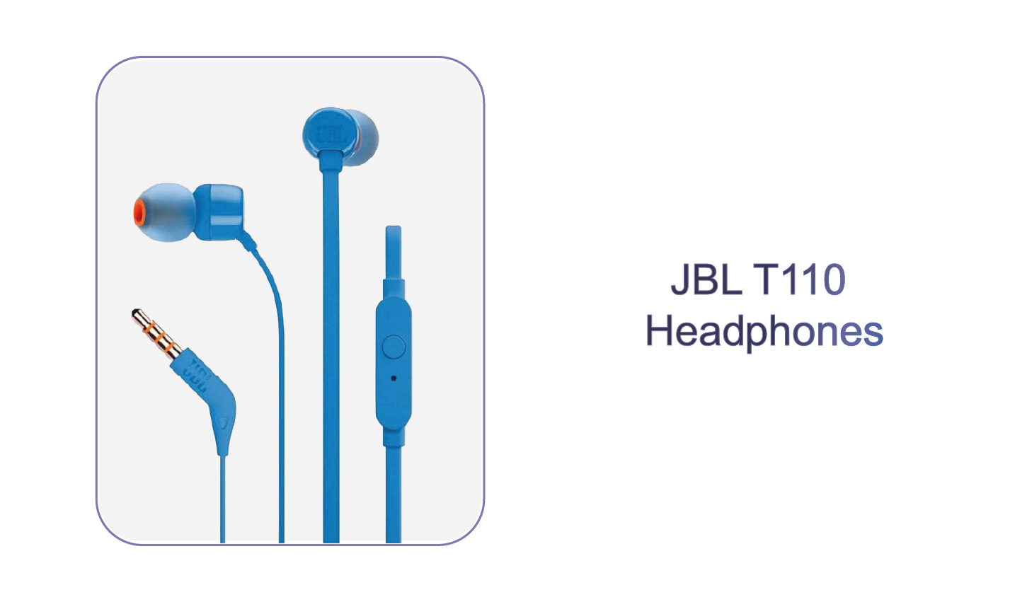JBL T110 Black