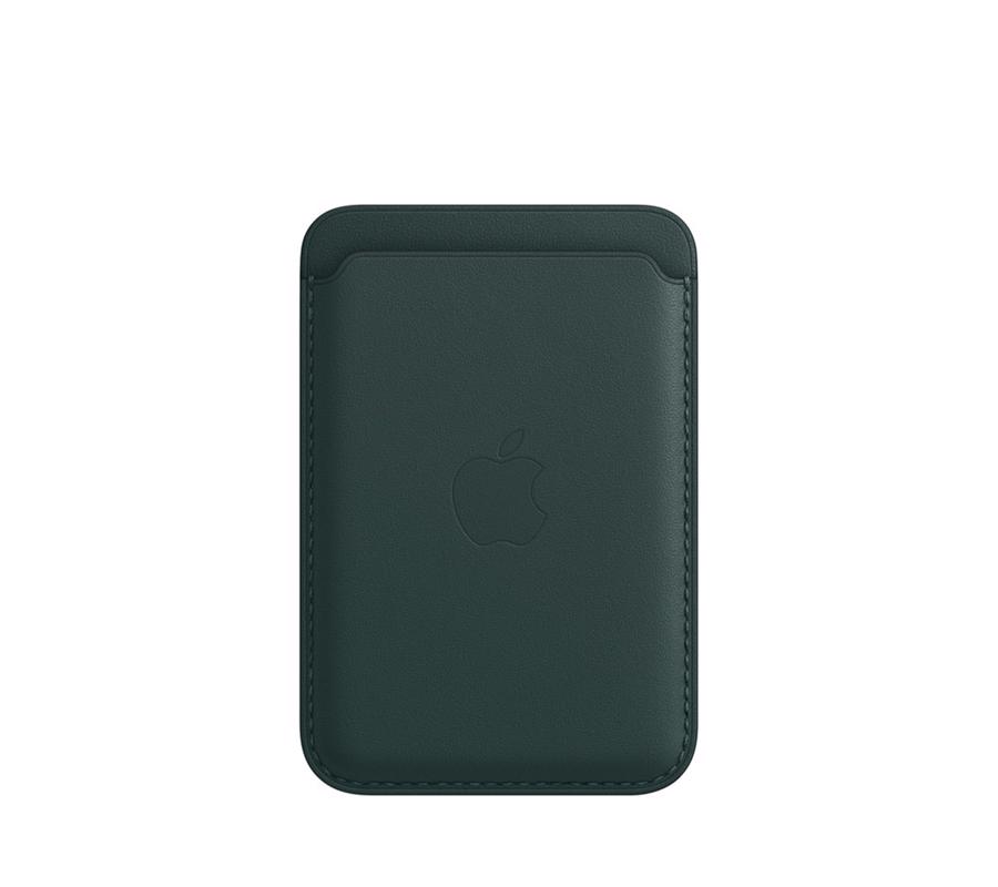 Apple IPhone Leather Wallet with MagSafe - Forest Green